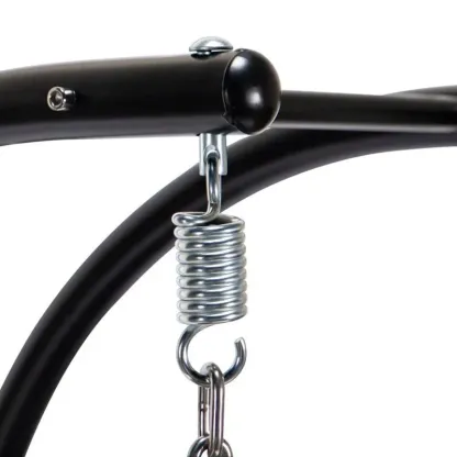 2025 2-person patio rattan swing chair