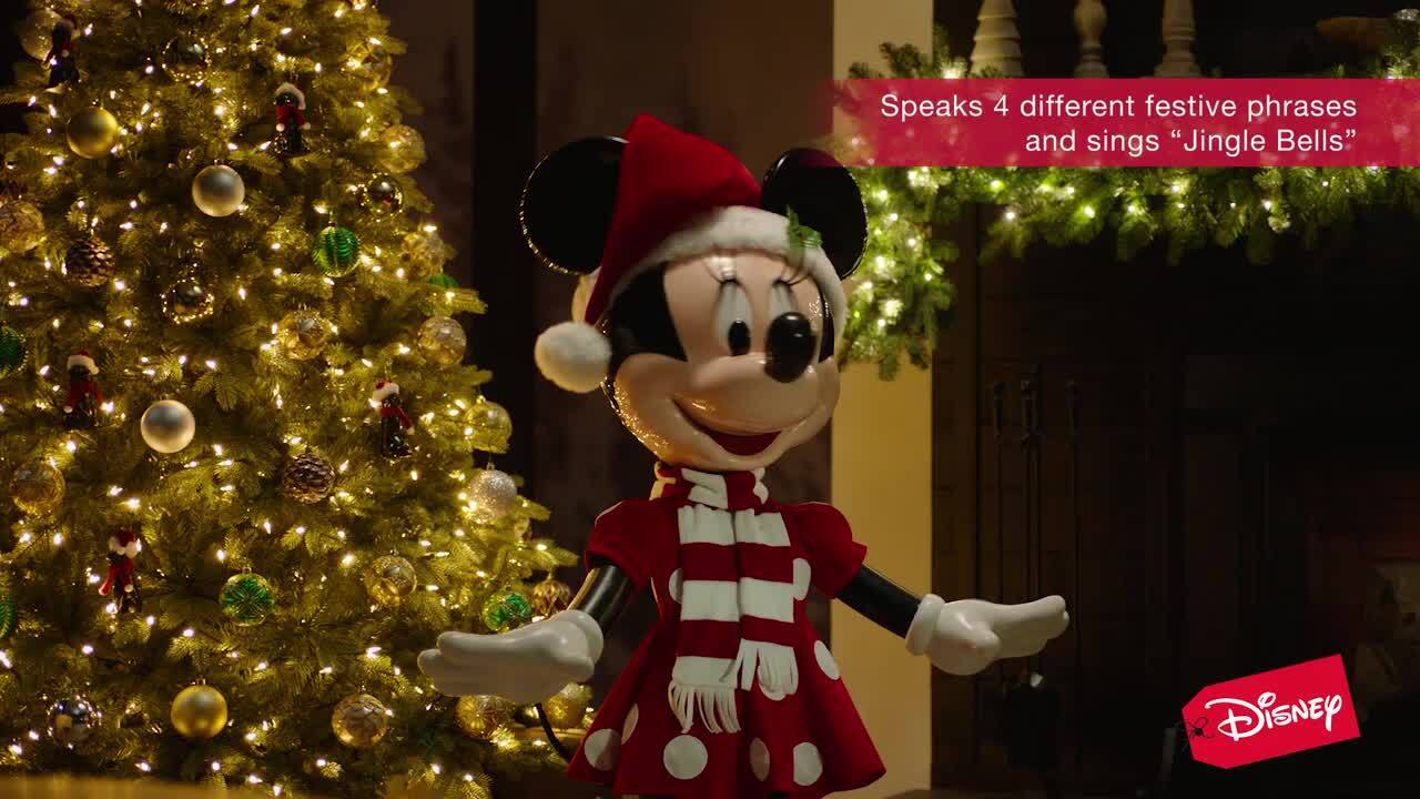 4 ft. Animated Holiday Minnie Mouse A6