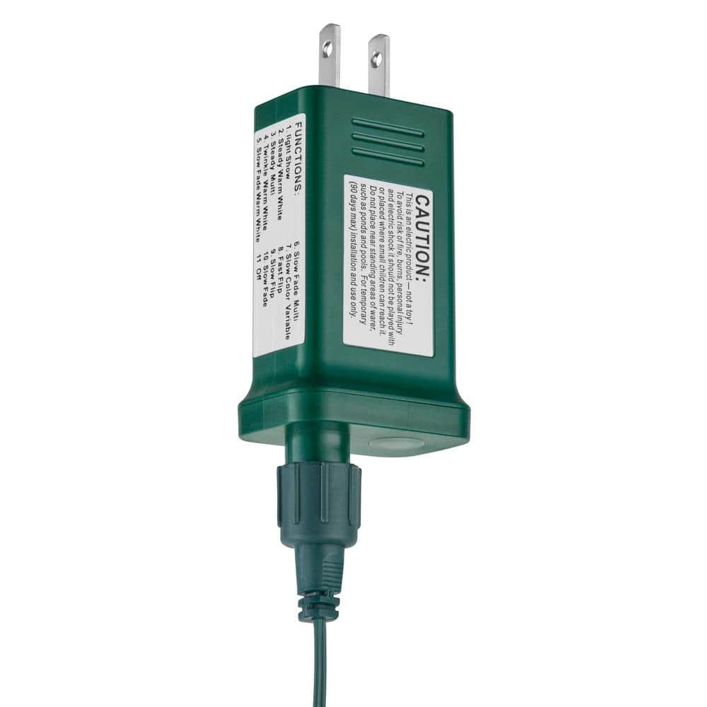 400 Count Grand Duchess Color Changing Warm White to Multi-Colored Twinkling Steady Lit Micro LED Lights