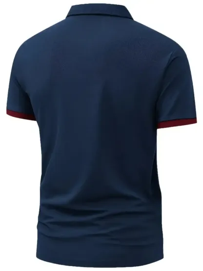 🔥Spring Fresh Sale 🎁Men's Geometric Pattern Polo Shirts