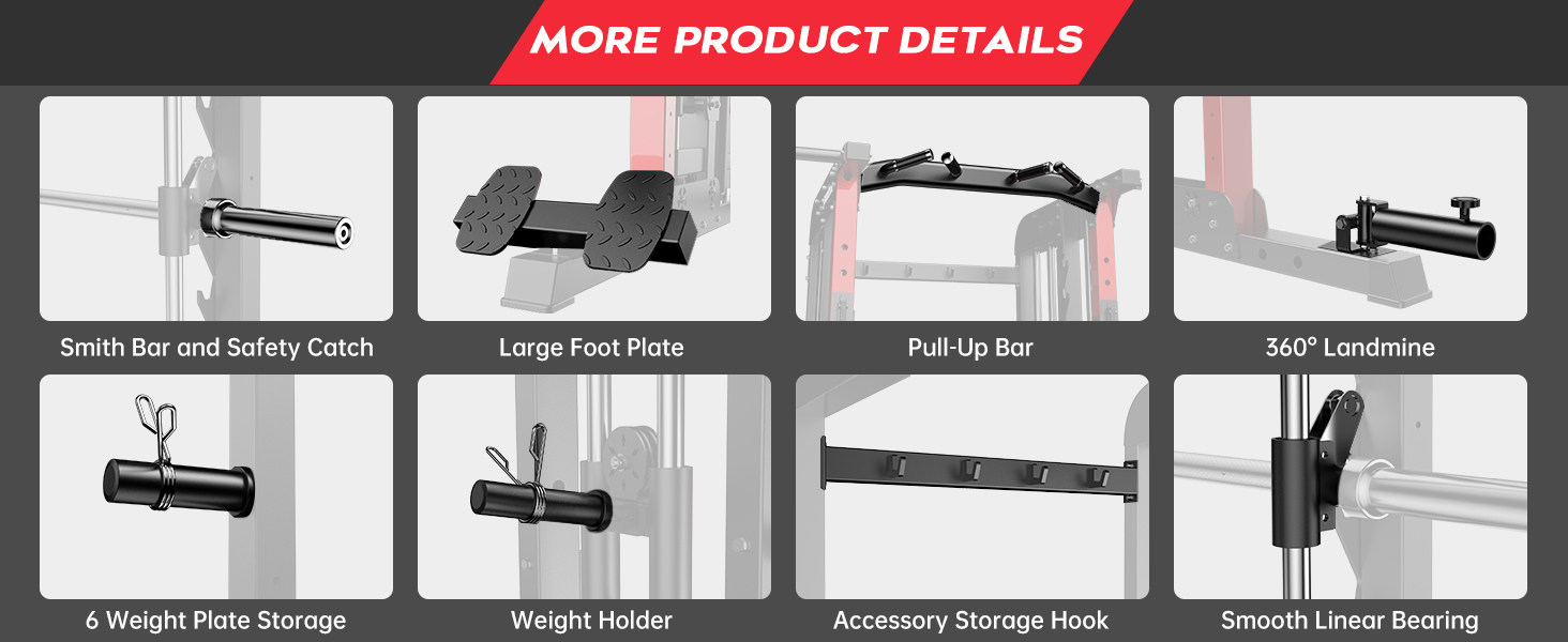 Smith Machine Power cage Home Gym