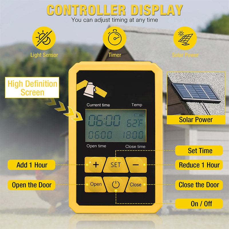AIR23型带轮木制鸡舍，适用于2-3只母鸡的后院鸡笼