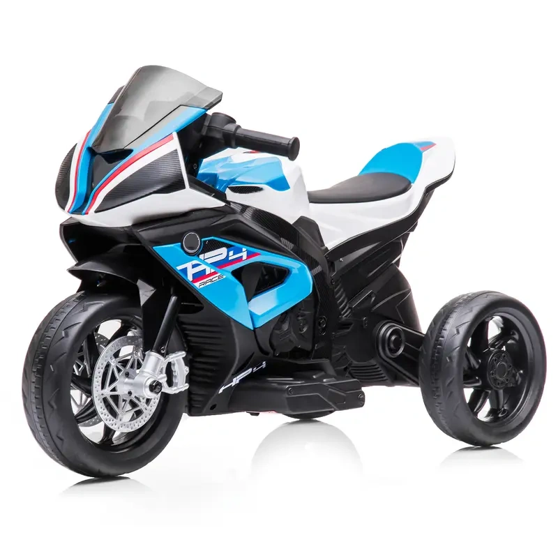 Spring Sale💥Kids Electric Motorcycle, 12V Ride on Toy for Toddlers Battery Powered 3-Wheel Stable Design with Horn, Music & LED Lights
