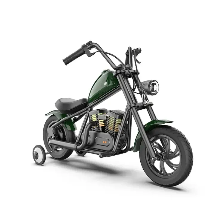 Kids Electric Motorcycle With Colorful Ambient Light