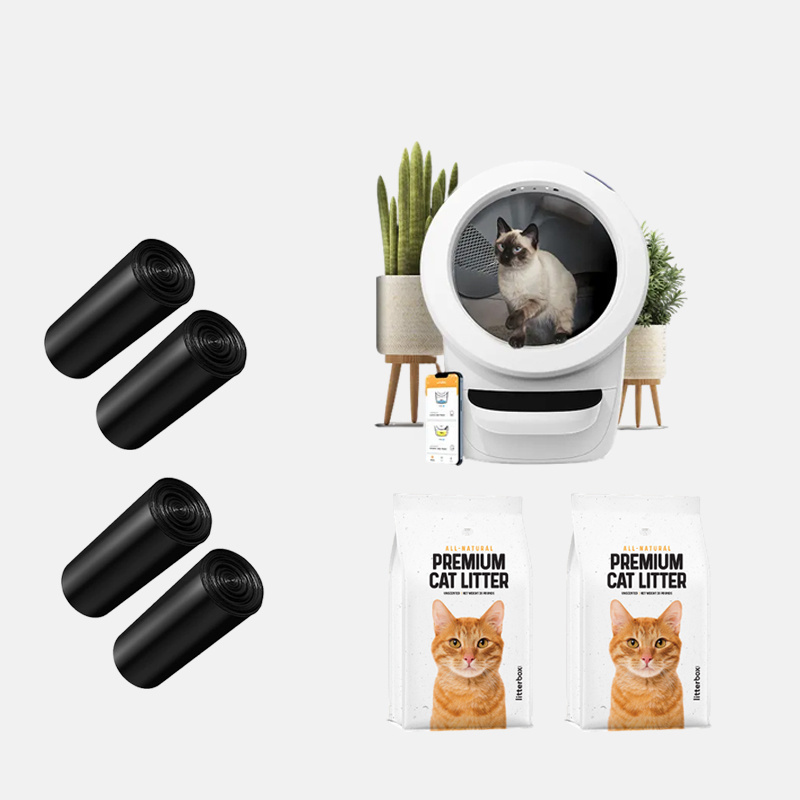 💝 Last Day For Clearance 🐱Wifi automatic intelligent cat litter box