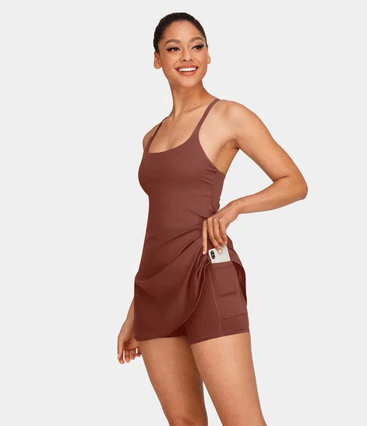 ⚡️Factory wholesale promotion 80% OFF 😍Softlyzero Plush Backless Active Dress-Easy Peezy