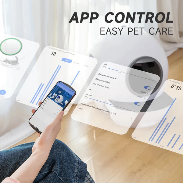 Sale-Self Cleaning Cat Litter Box