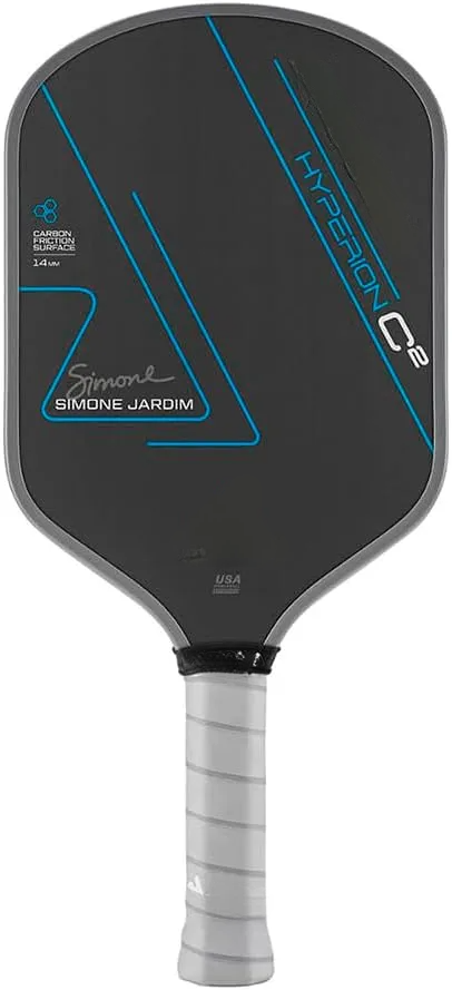 Professional Pickleball Paddles – Charged Surface Technology for Power & Feel – Select Perseus or Hyperion Shape – Fully Encased Carbon Fiber – USAP Approved – Well Balanced w/Pop & Control