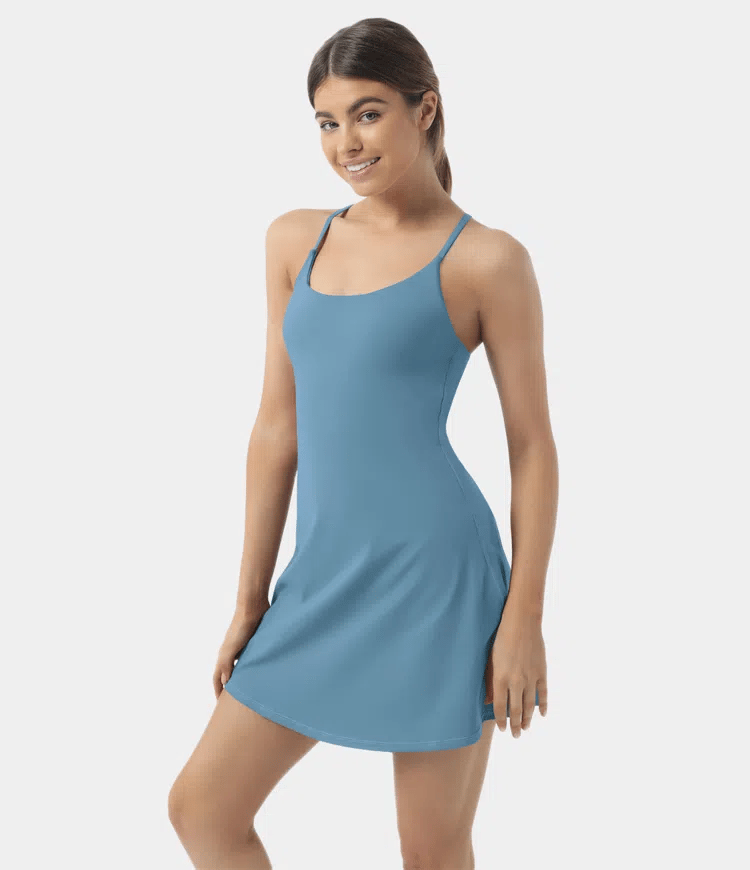 ⚡️Factory wholesale promotion 80% OFF 😍Softlyzero Plush Backless Active Dress-Easy Peezy