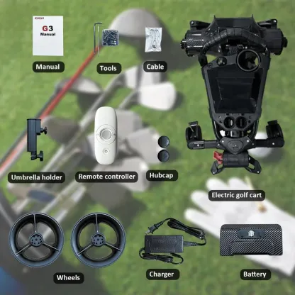 ⏰Last Day Sale⛳Electric Auto Follow Golf Cart