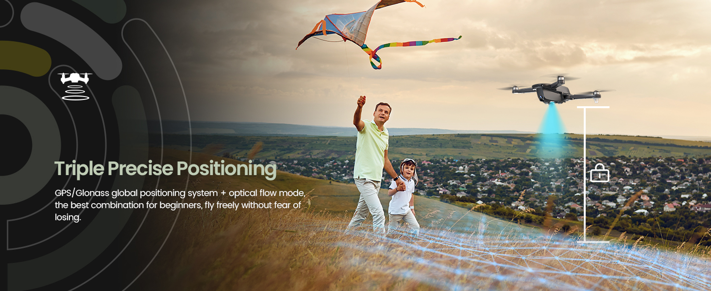 ⚡️Factory wholesale promotion 80% OFF⚡️GPS Drone with 4K Camera for Adults, HS175D RC Quadcopter with Auto Return, Follow Me, Brushless Motor, Circle Fly, Waypoint Fly, Altitude Hold, Headless Mode, 46 Mins Long Flight