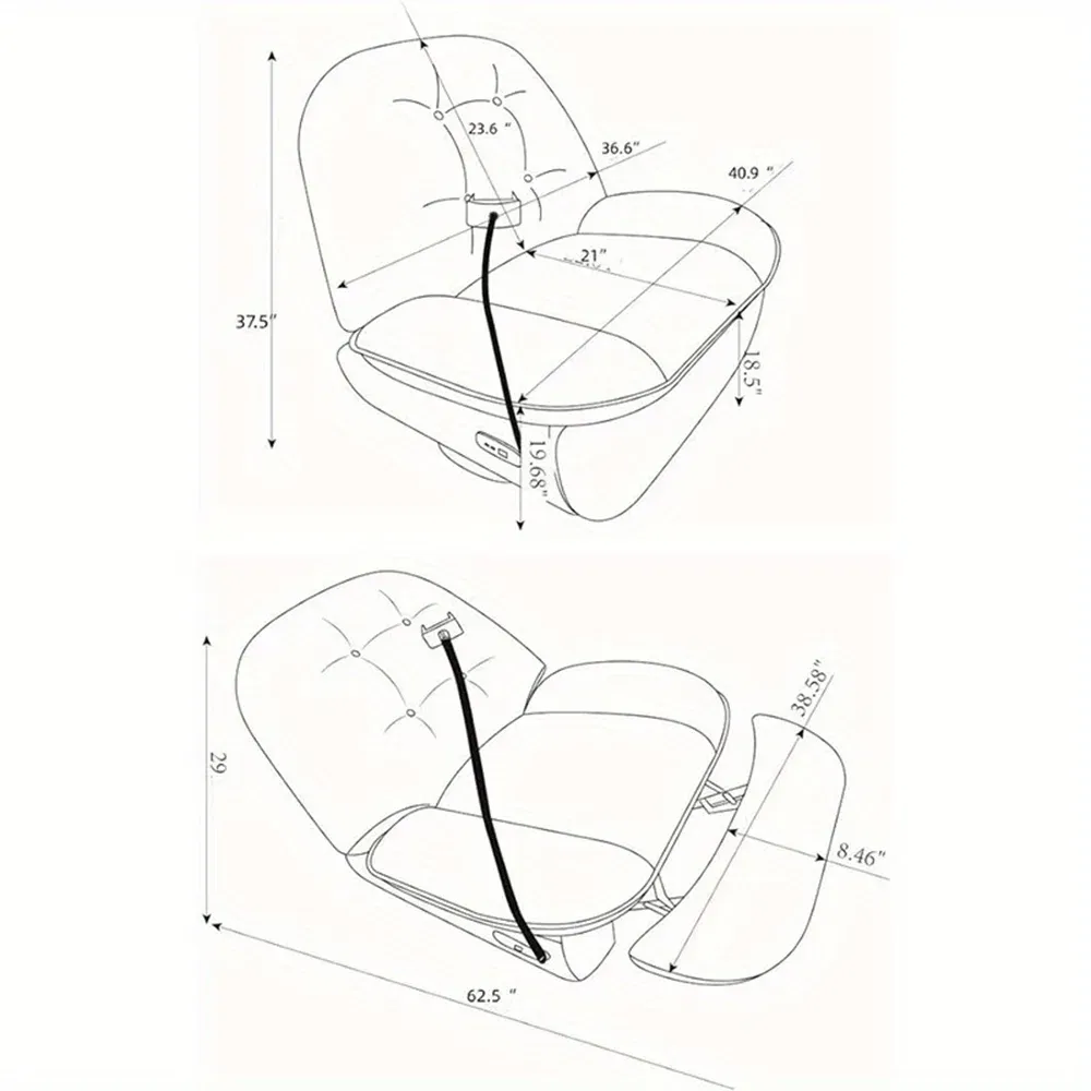 💥Spring Sale Only $69.98💥Voice Control Smart Armchair Smart Electric Sofa Chair