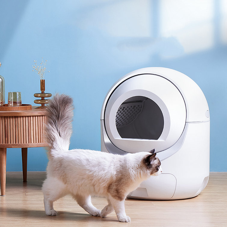 Plastic Enclosed Automatic Litter Box