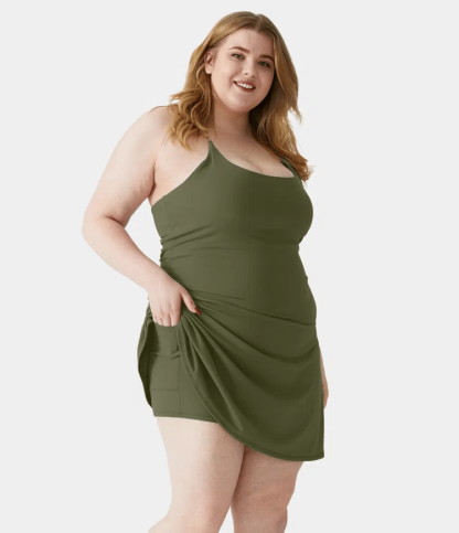 ⚡️Factory wholesale promotion 80% OFF 😍Softlyzero Plush Backless Active Dress-Easy Peezy
