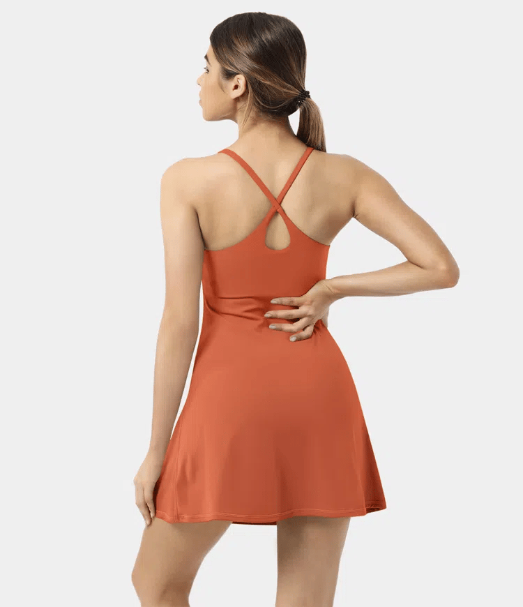 ⚡️Factory wholesale promotion 80% OFF 😍Softlyzero Plush Backless Active Dress-Easy Peezy