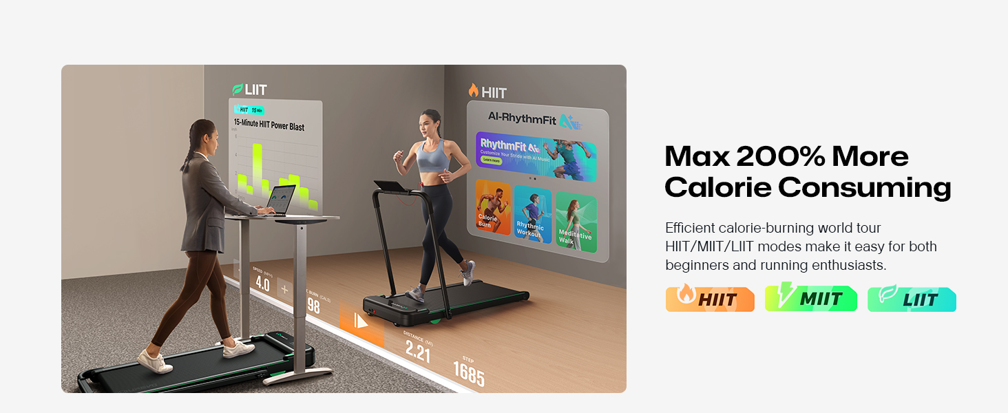 UREVO Strol 2E Smart 2-in-1 Folding Treadmill