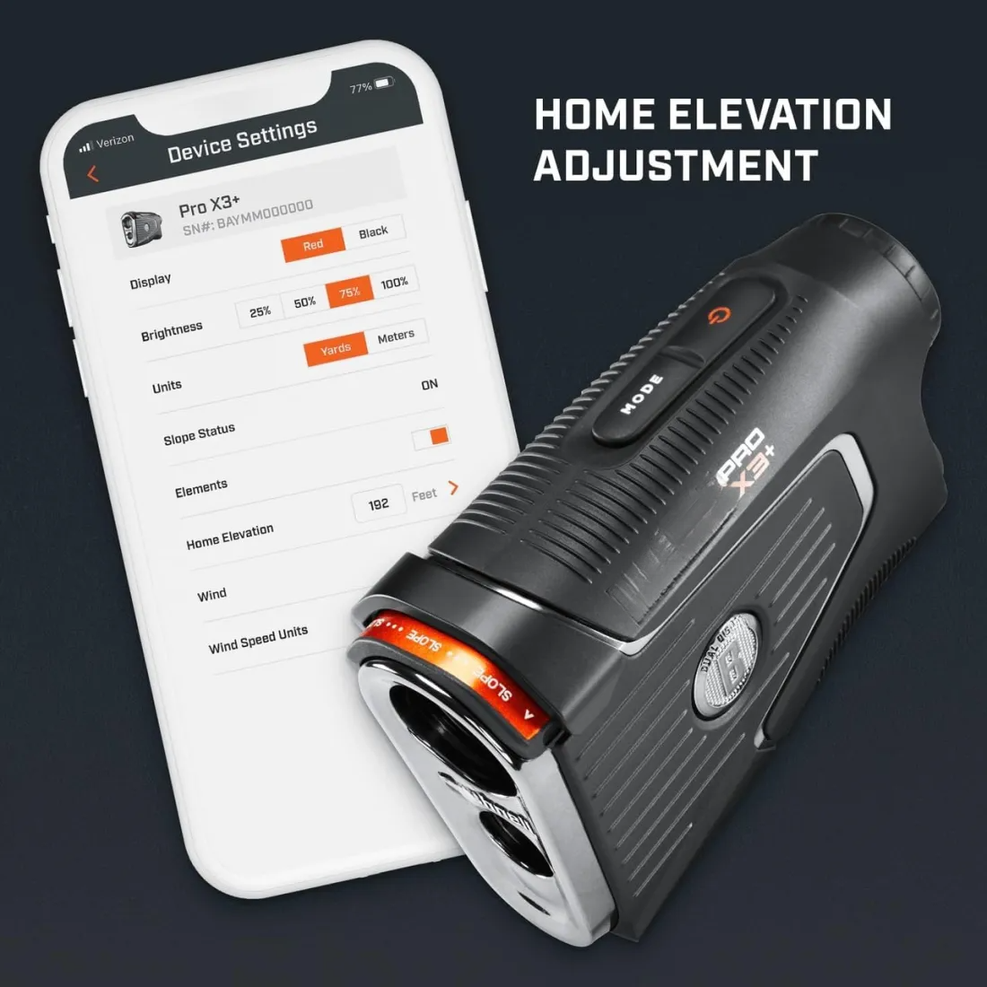 Pro X3 / Pro X3+ (Plus) Golf Rangefinder Bundle