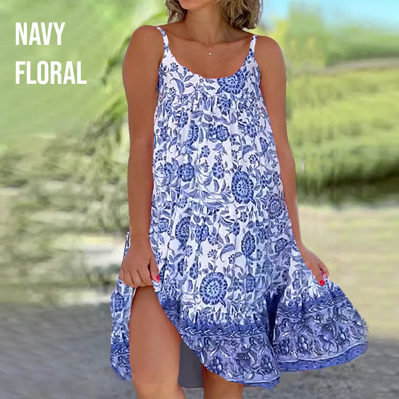 ⚡️Factory wholesale promotion 80% OFF 🔥Floral Printed Camisole Dress