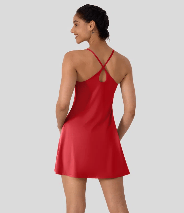 ⚡️Factory wholesale promotion 80% OFF 😍Softlyzero Plush Backless Active Dress-Easy Peezy