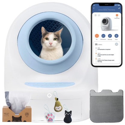 Intelligent WIFI automatic self-cleaning cat litter box