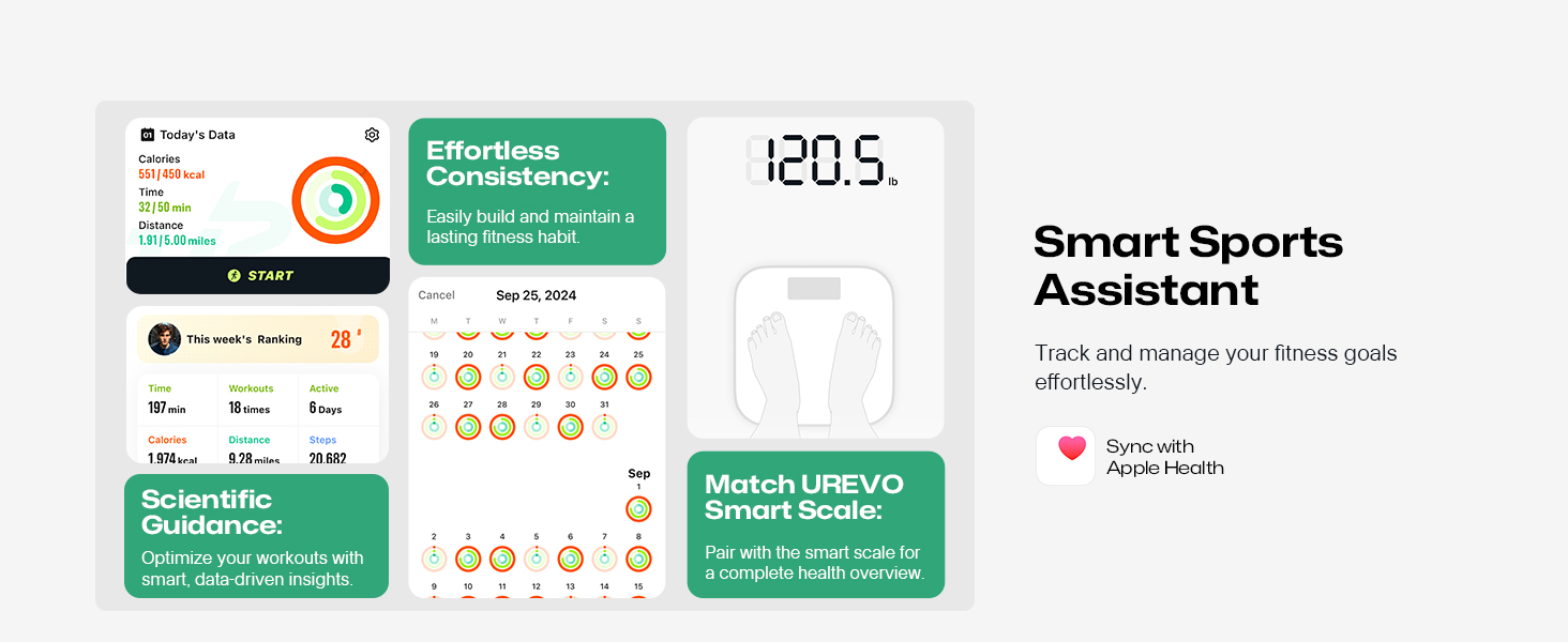 UREVO Smart Folding Treadmill