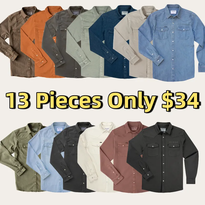 DD 🔥Last Day 80% Off 🔥Performance Classic West Work Shirt