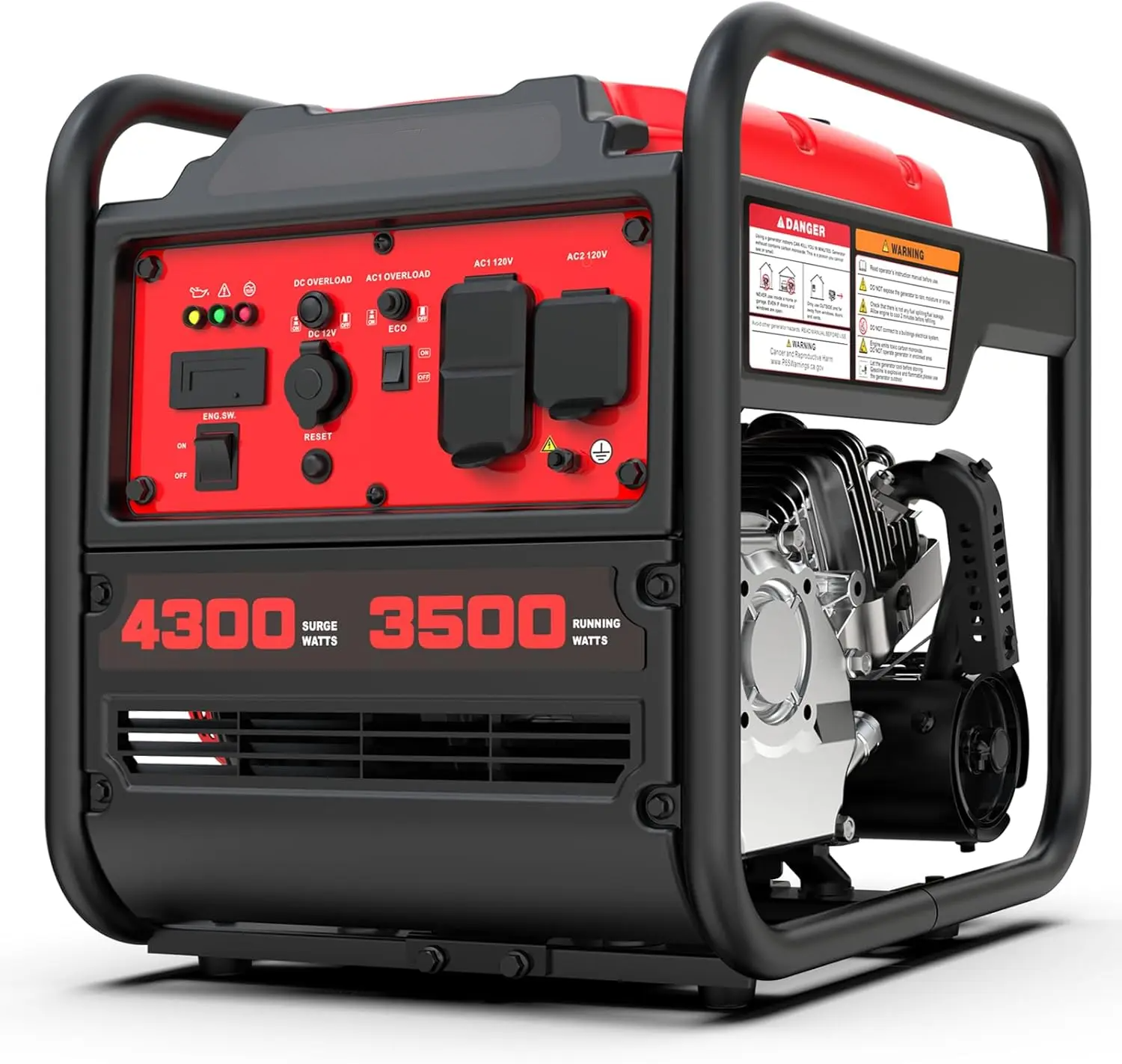 🔥 Limited-Time Deal – Save Up To 80% !Portable Inverter Generator Series – 3800W / 4500W / 7000W with CO Protection for Home Backup