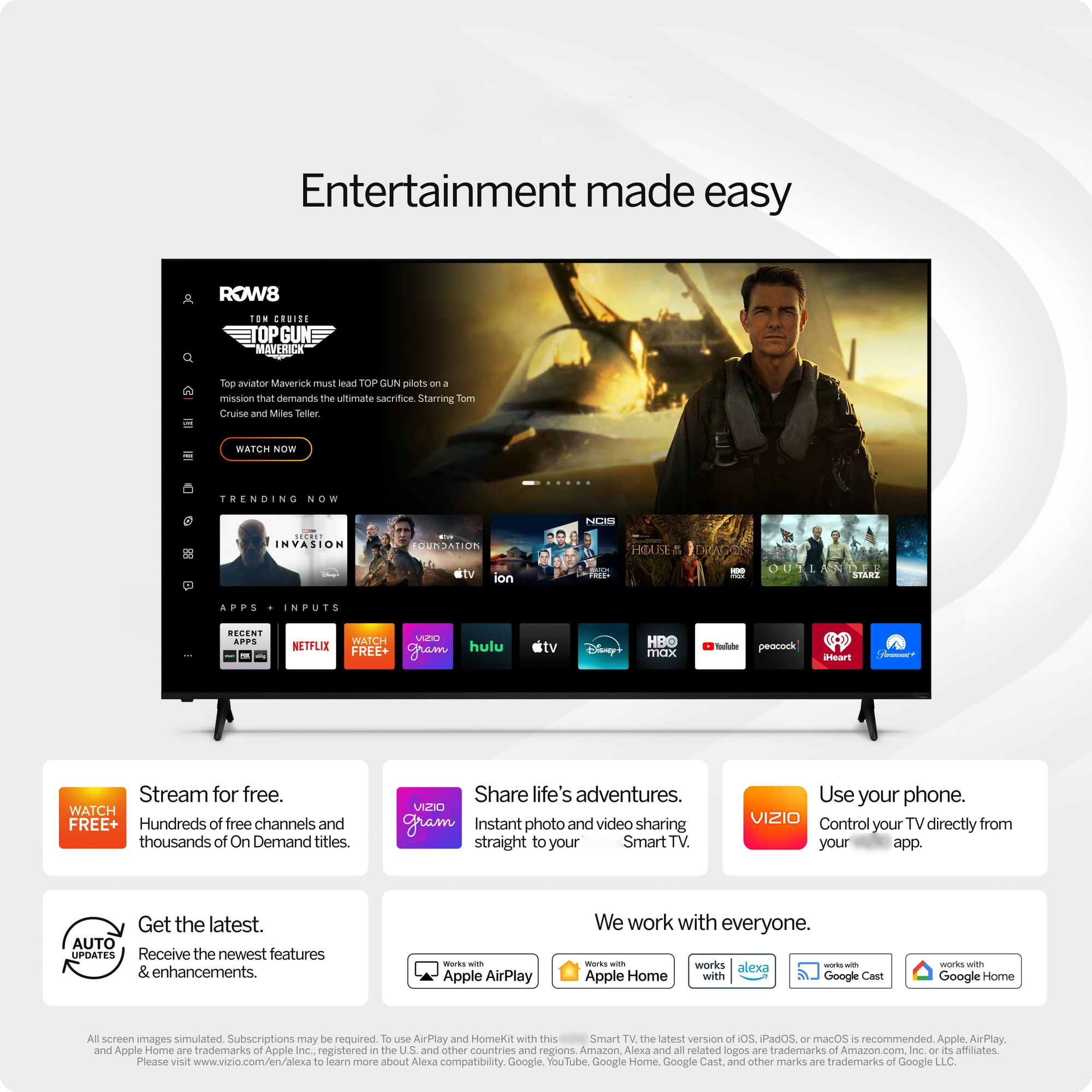 ⚡️Factory wholesale promotion 80% OFF⚡  75” 4K Smart TV