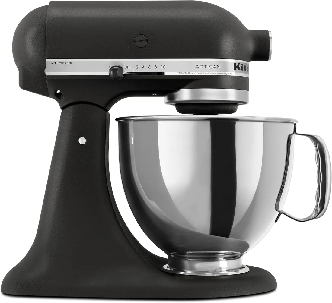 🔥 Limited-Time Deal – Save Up To 80% !Artisan Series 5 Quart Tilt Head Stand Mixer with Pouring Shield KSM150PS