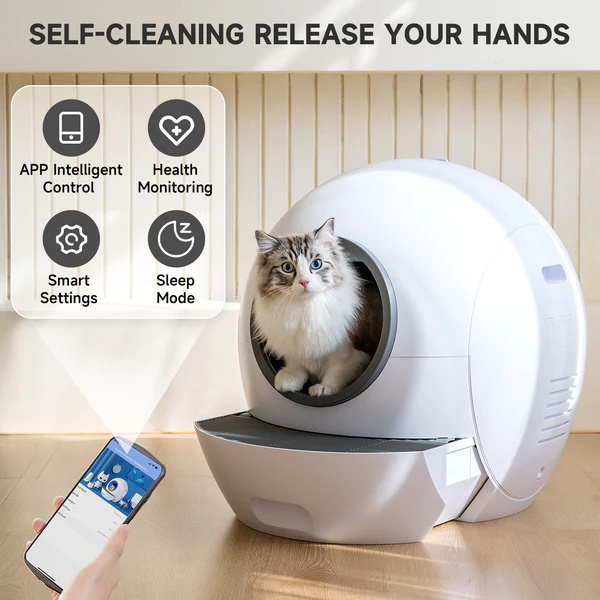Sale-Self Cleaning Cat Litter Box
