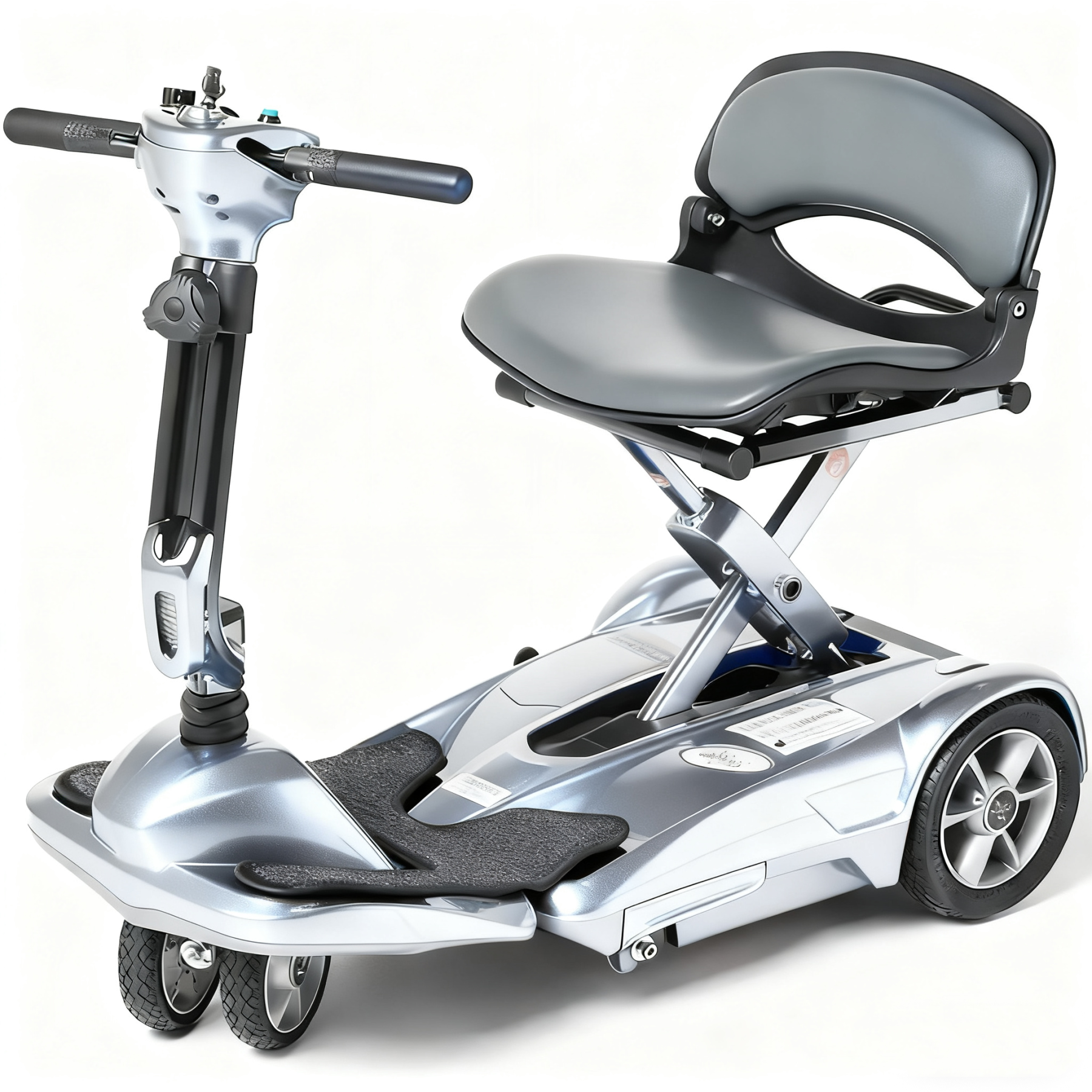 Last Day For Clearance✨Easy Move Folding Travel Scooter（Free gift: Front basket）