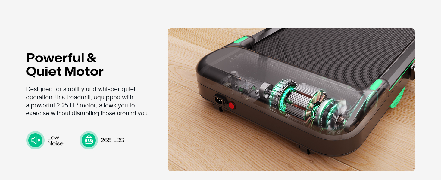 UREVO Strol 2E Smart 2-in-1 Folding Treadmill