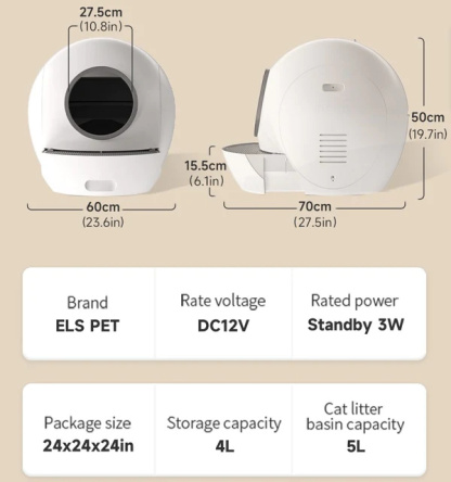 Sale-Self Cleaning Cat Litter Box