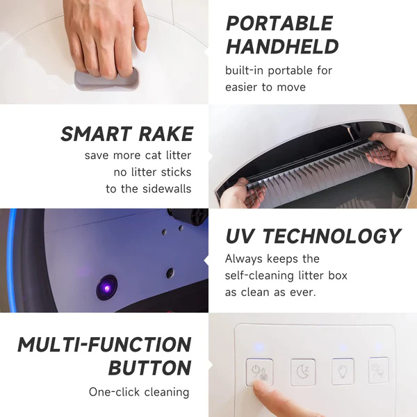 Sale-Self Cleaning Cat Litter Box