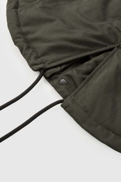 DD 🎁Fleece-Lined Hooded Parka Jacket with Pockets