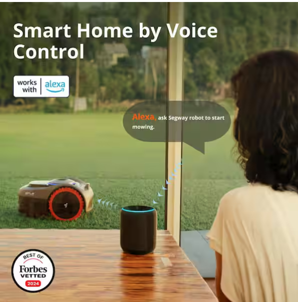 i105N 7.1 in. Robot Lawn Mower with Smart App Control, AI-Powered Assist Mapping, and Multi-Zone Management