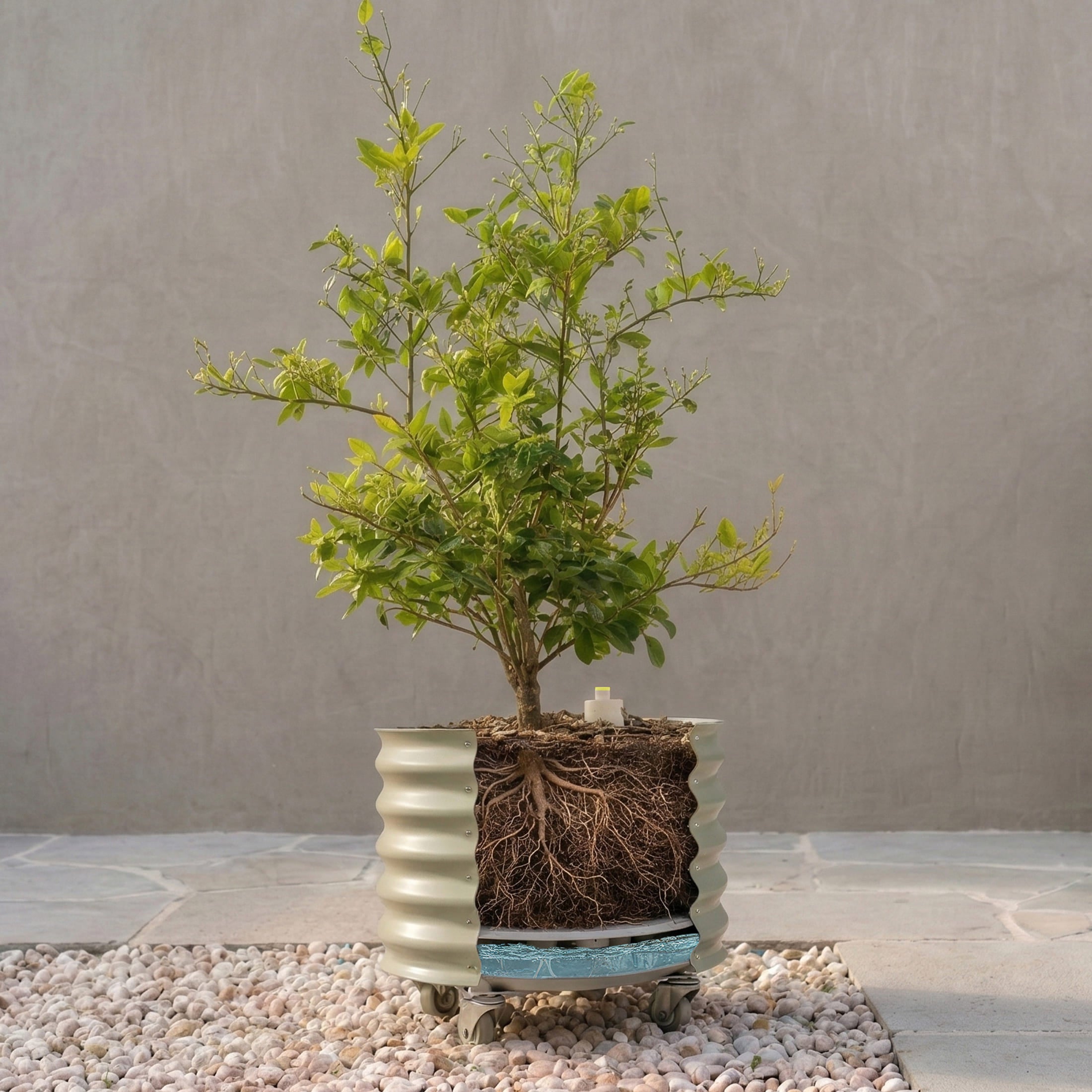 Self-Watering Rolling Citrus Tree Planter - 30 Gallon