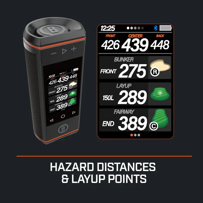 3.5" Color HD Touchscreen & 360° Premium Audio for Clear Visuals and Audible Distances