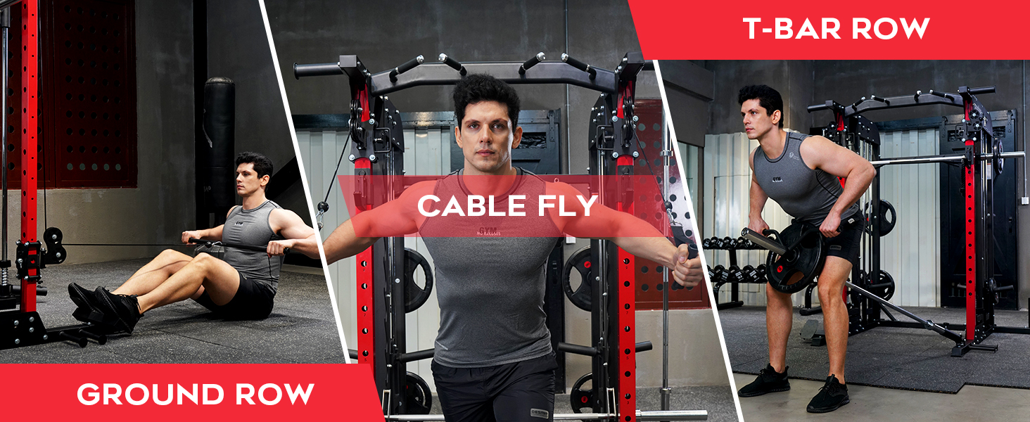 Smith Machine Power cage Home Gym