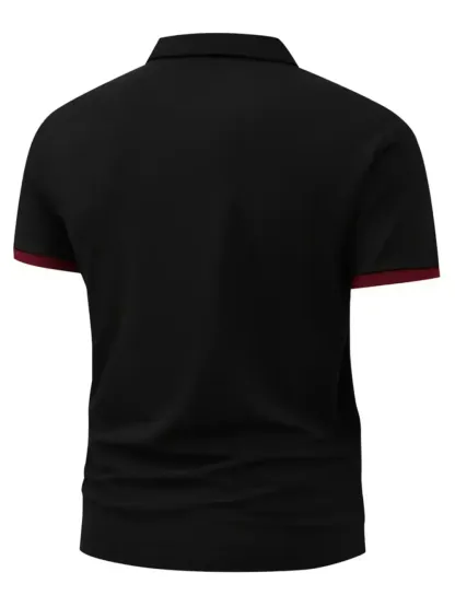 🔥Spring Fresh Sale 🎁Men's Geometric Pattern Polo Shirts