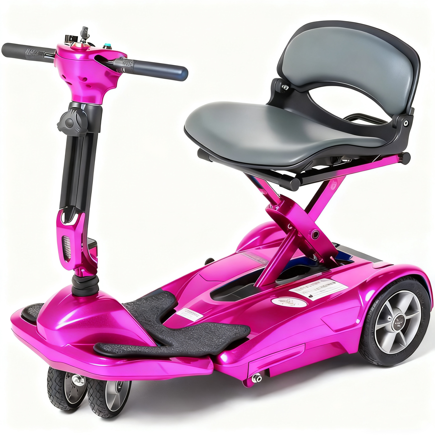 Last Day For Clearance✨Easy Move Folding Travel Scooter（Free gift: Front basket）