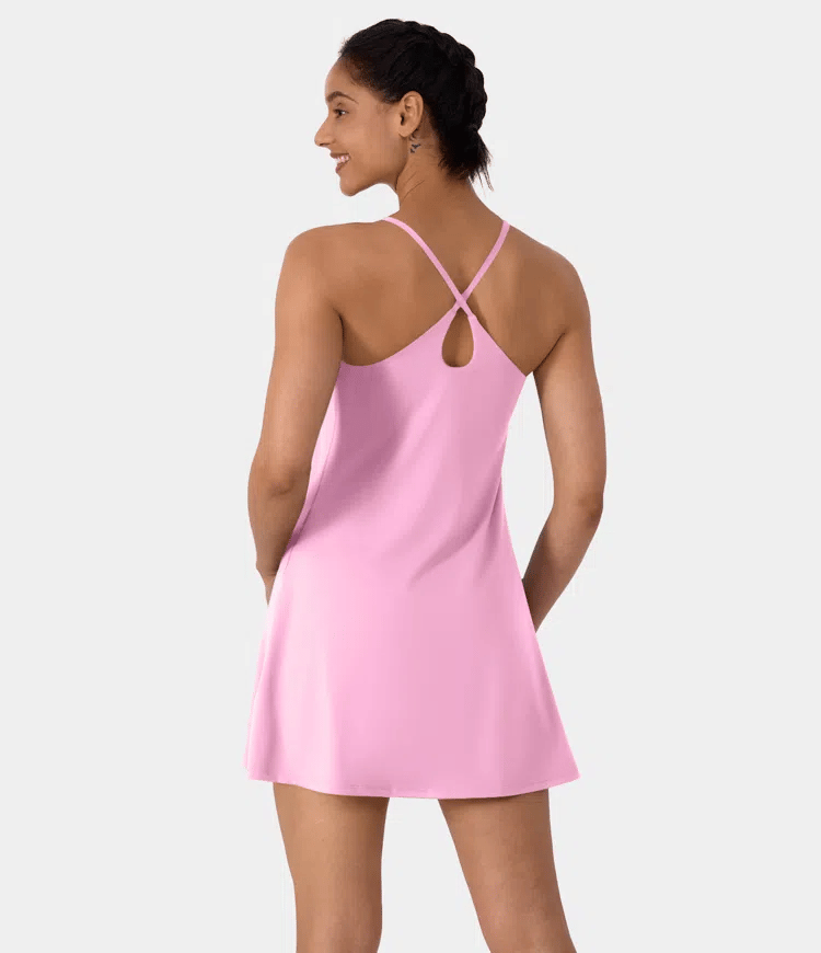 ⚡️Factory wholesale promotion 80% OFF 😍Softlyzero Plush Backless Active Dress-Easy Peezy