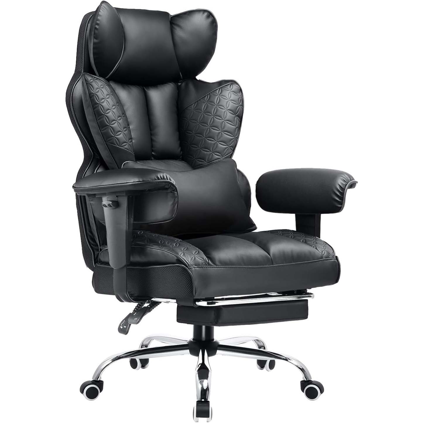 ⚡𝐁𝐢𝐠 𝐂𝐥𝐞𝐚𝐫𝐚𝐧𝐜𝐞🌞Limited-Time Deal – Save Up To 80% Upgraded Big and Tall Office Chair 400LBS with Pillow, Adjustable Armrest CH510