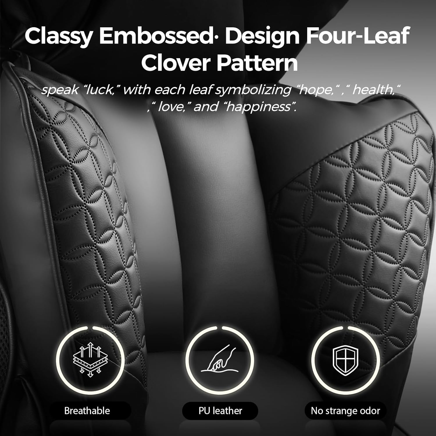 Upgraded Big and Tall Office Chair 400LBS with Pillow, Adjustable Armrest CH510