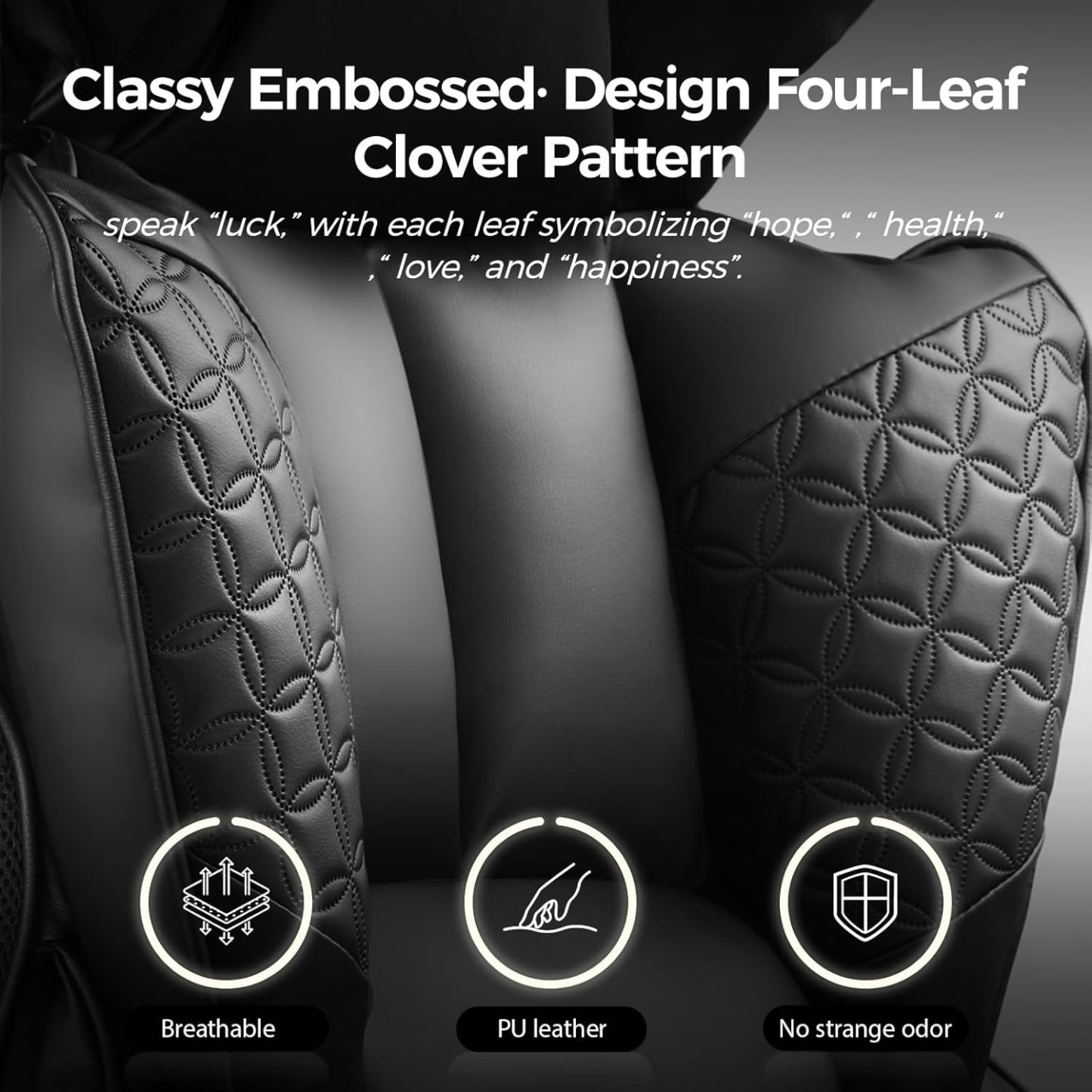 Upgraded Big and Tall Office Chair 400LBS with Pillow, Adjustable Armrest CH510