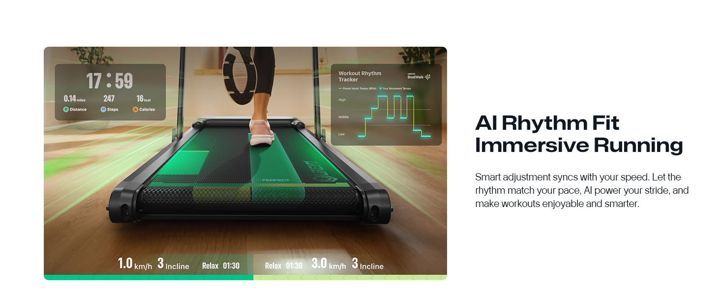 UREVO Strol 2E Smart 2-in-1 Folding Treadmill
