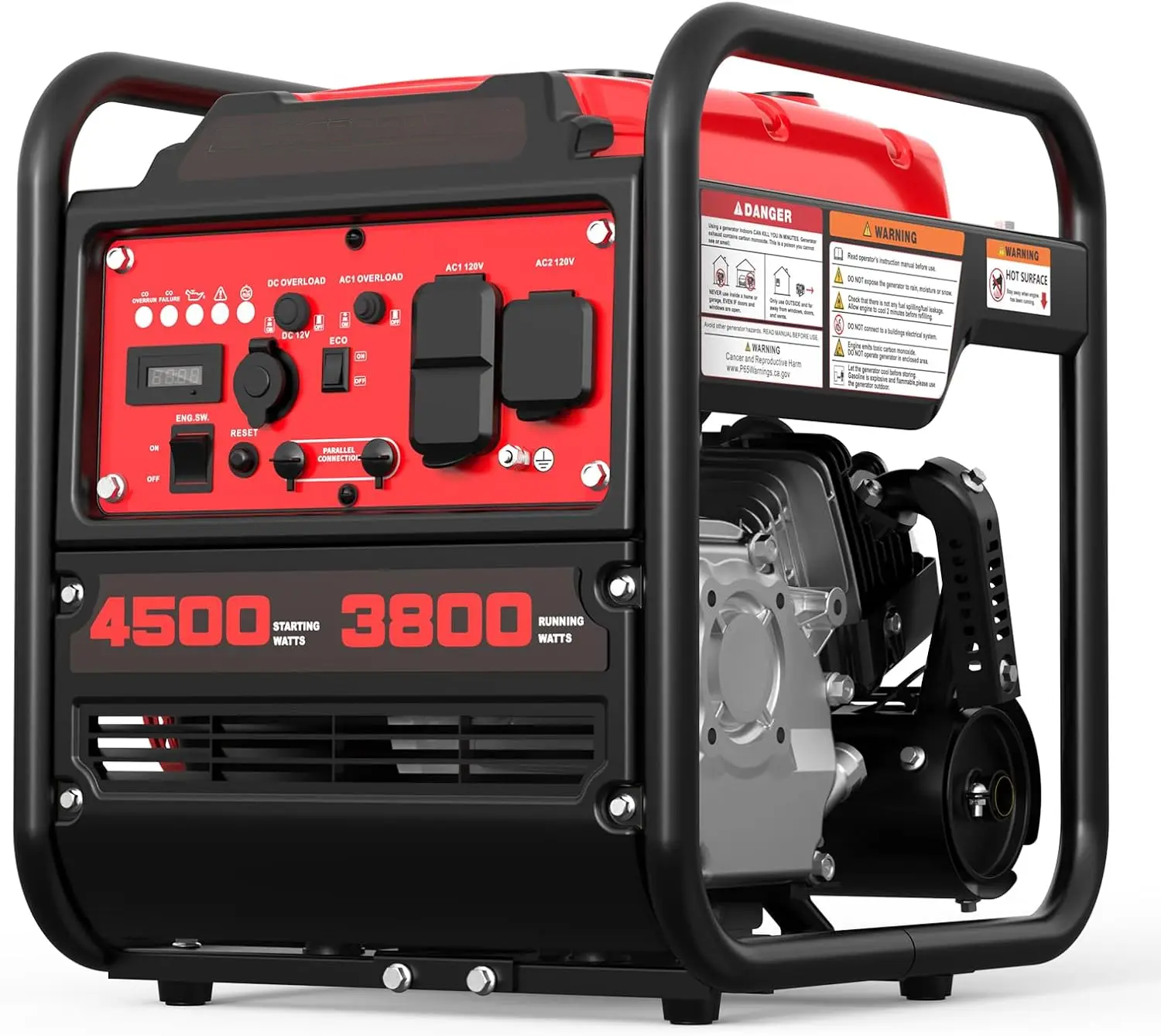 🔥 Limited-Time Deal – Save Up To 80% !Portable Inverter Generator Series – 3800W / 4500W / 7000W with CO Protection for Home Backup
