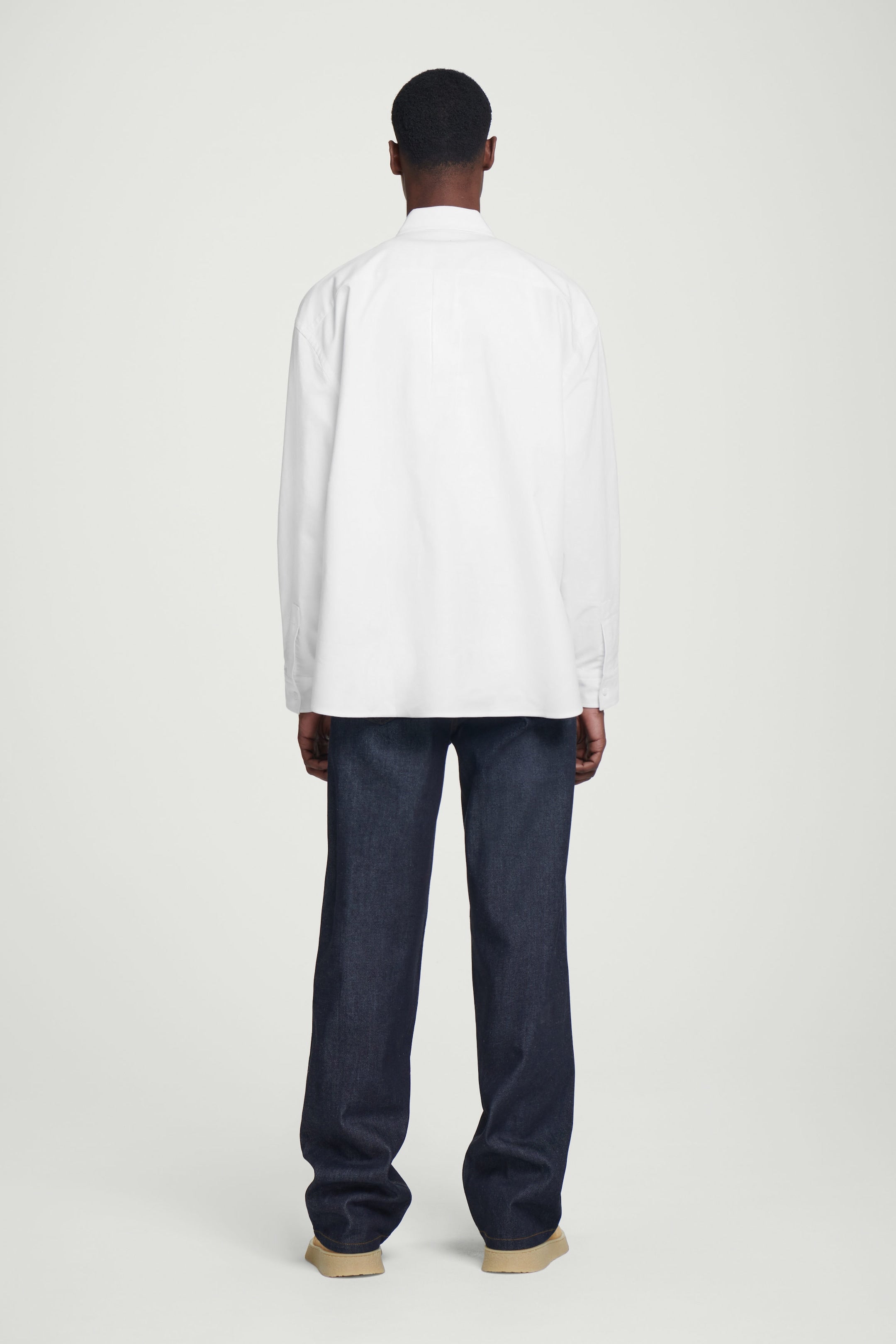 WIDE OVERSIZED COTTON SHIRT