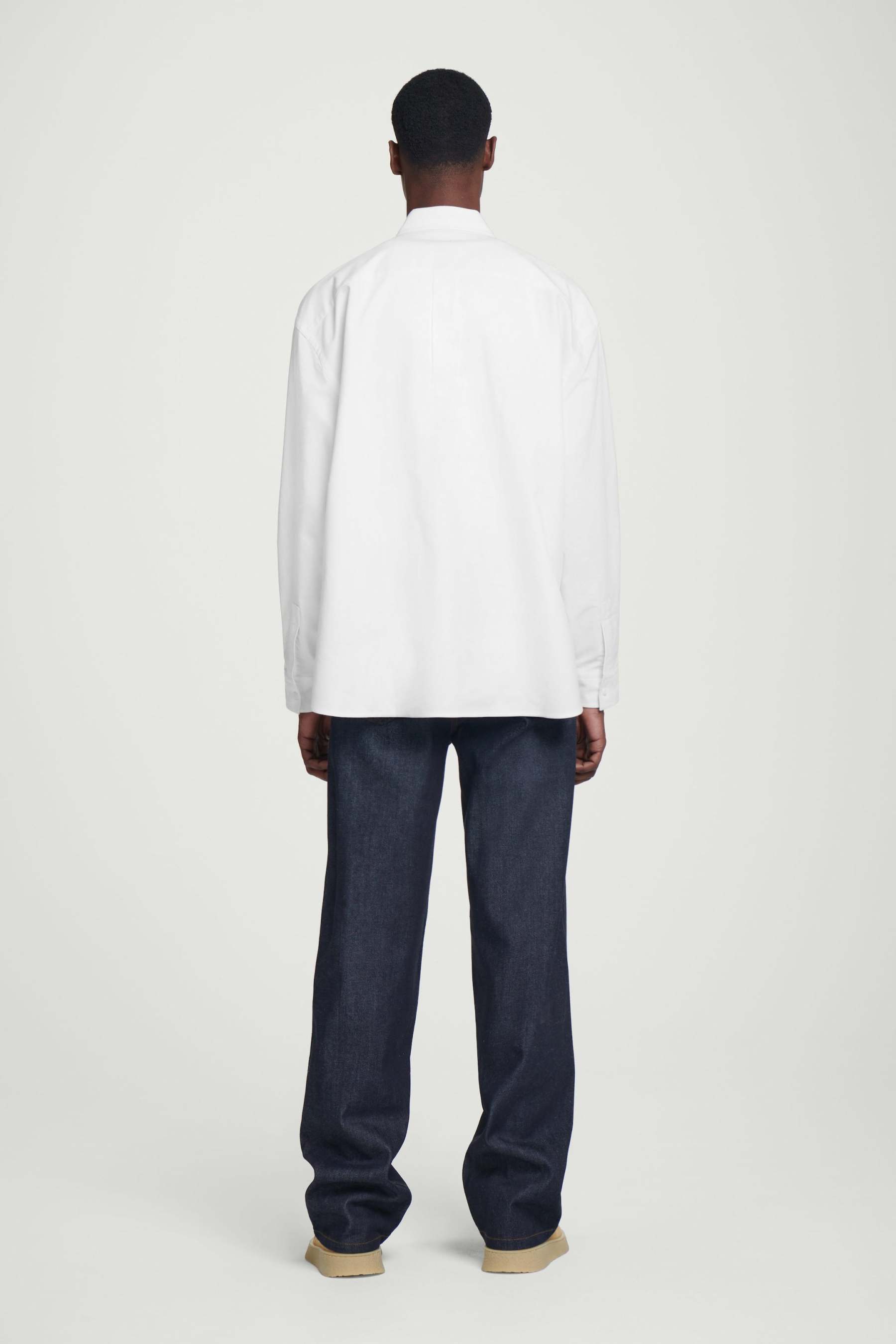 WIDE OVERSIZED COTTON SHIRT