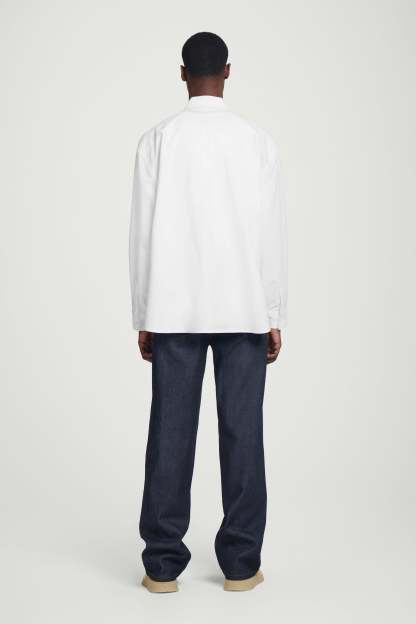 WIDE OVERSIZED COTTON SHIRT